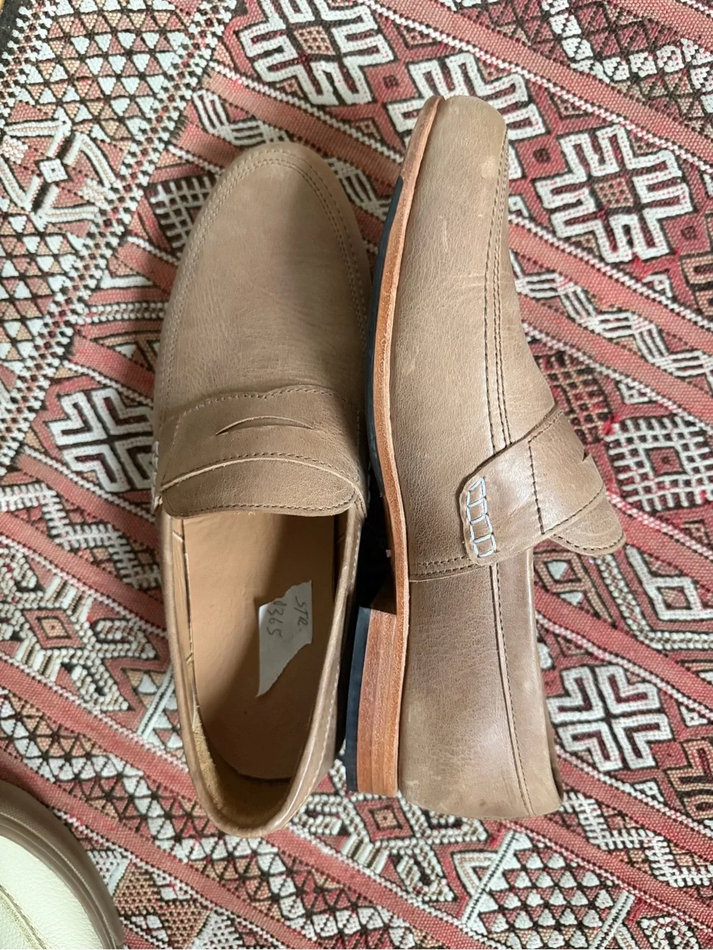 Adelante Men's Penny Loafers in Tan-8